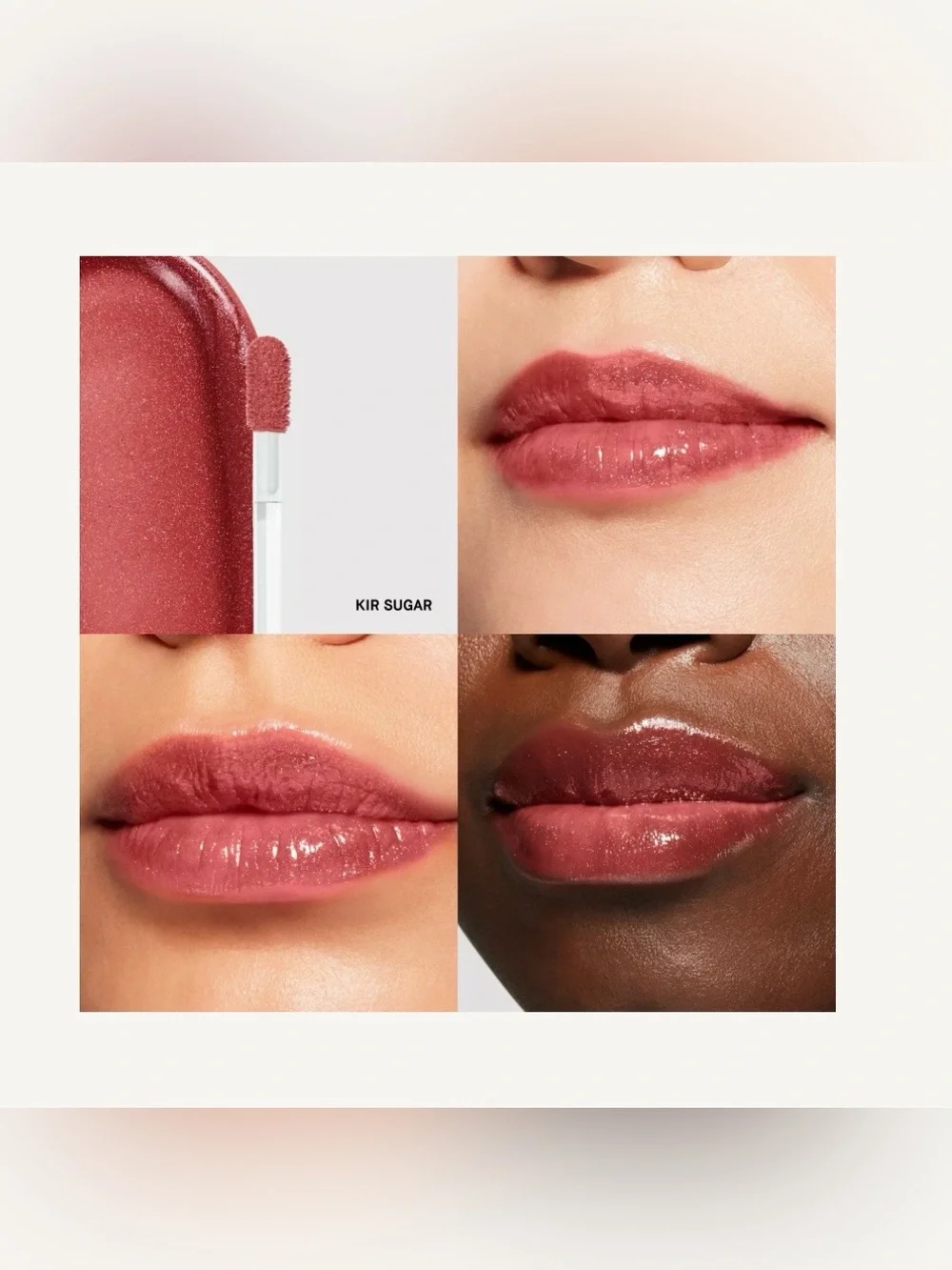 Bobbi Brown Crushed Oil-Infused Gloss in KIR SUGAR (shimmer), full Sz 0.2oz,BNIB